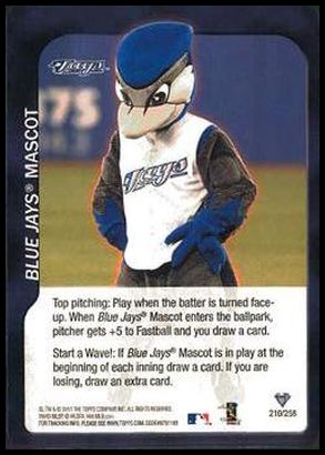 210 Blue Jays Mascot